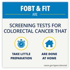 FOBT and FIT Screening Tests for Colorectal Cancer (Factoid): Image ...